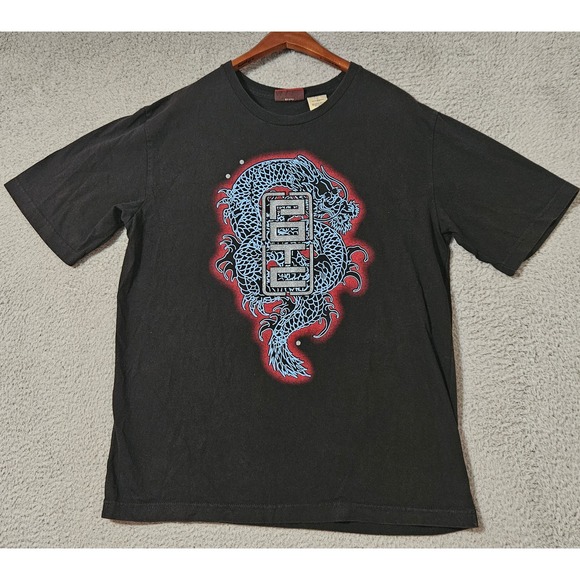 Disney Other - Pirates Of The Caribbean At World's End Dragon Black Disney T-Shirt Size XL